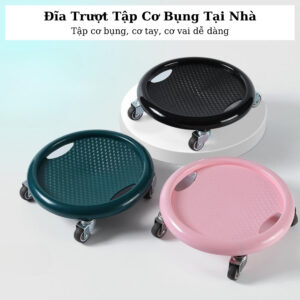 Đĩa Trượt Tập Cơ Bụng Tại Nhà