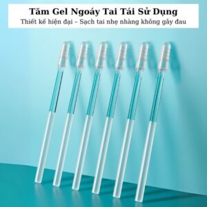 Tăm Gel Ngoáy Tai Tái Sử Dụng Lâu Dài