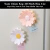 Nam Châm Tủ Lạnh Hoa Cúc 3D - Kẹp Note, Kẹp Túi Thực Phẩm Đa Năng
